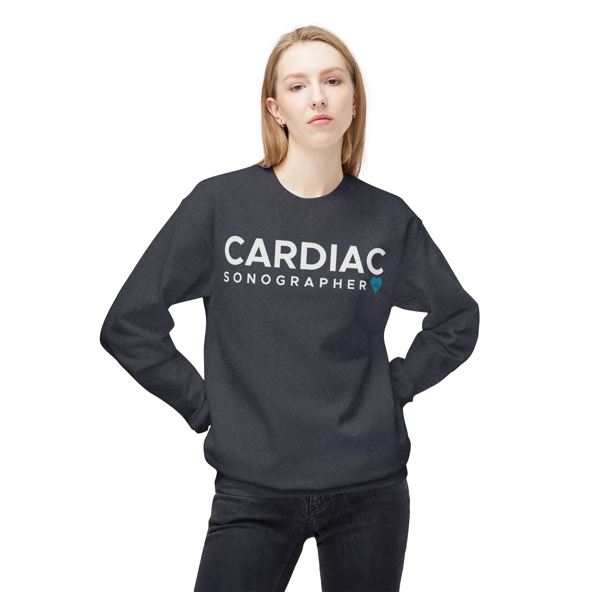 CREDNTL | Cardiac Sonographer Crewneck Sweatshirt