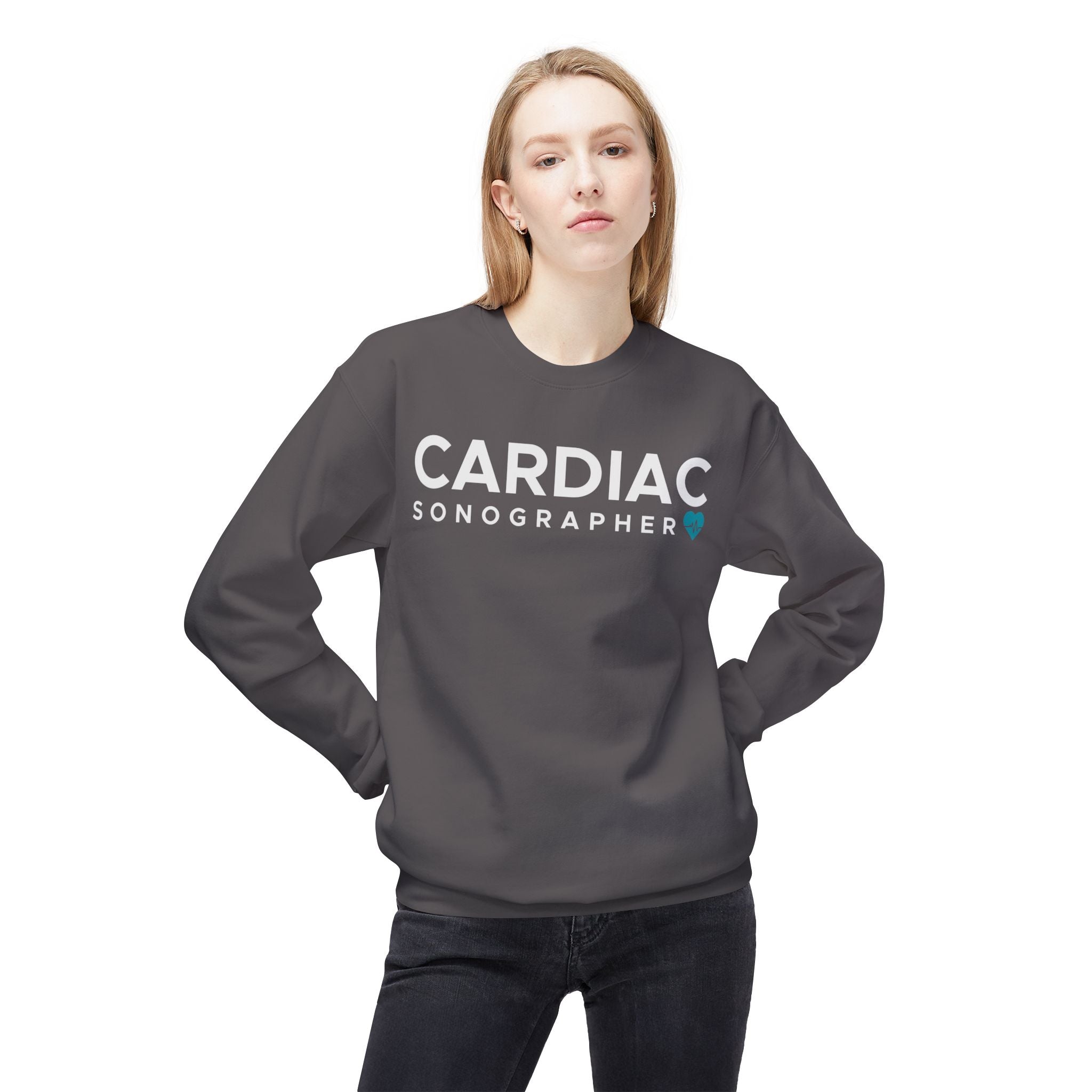 CREDNTL | Cardiac Sonographer Crewneck Sweatshirt