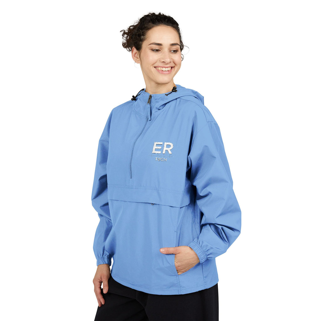 CREDNTL | 'ER' Floral Logo Windbreaker Jacket