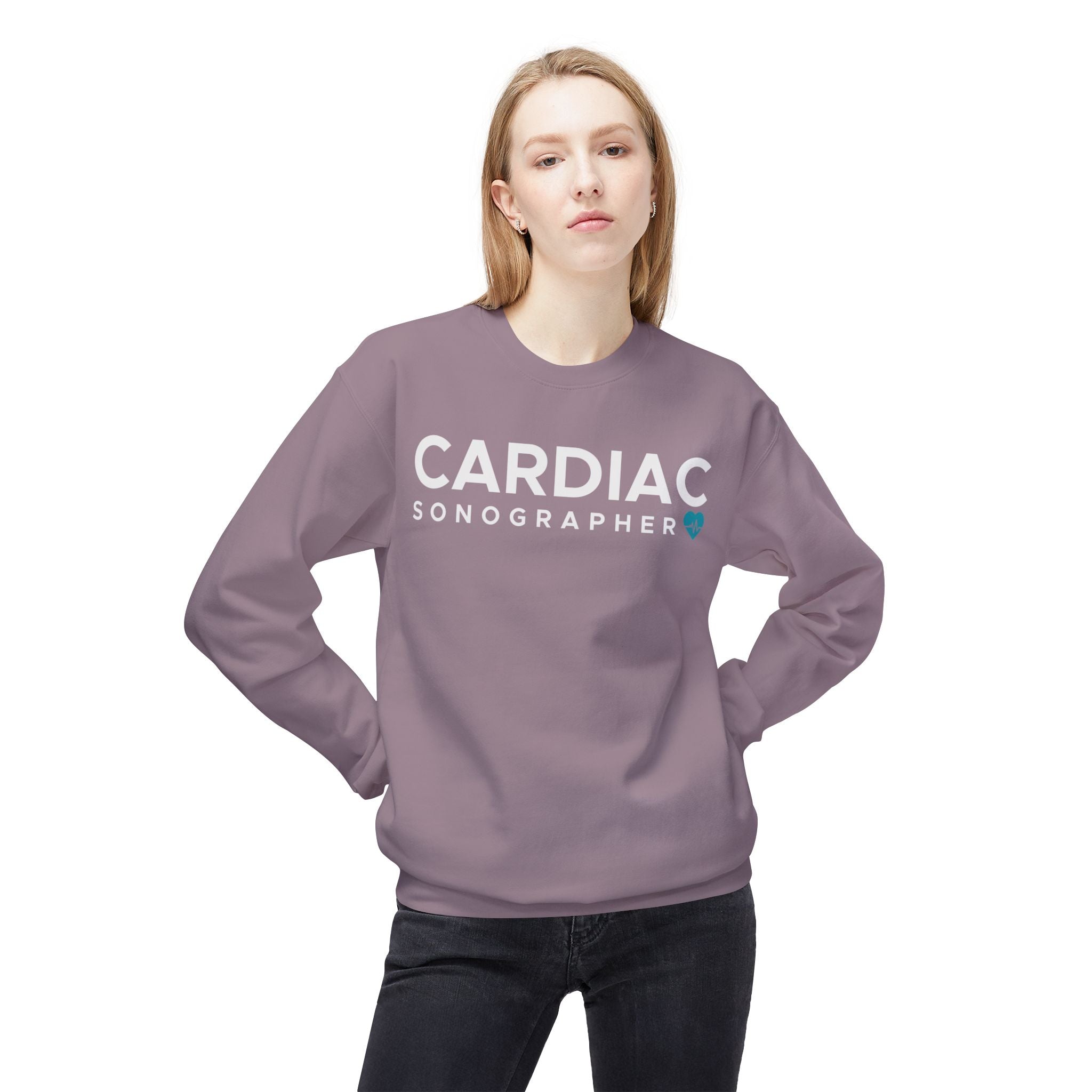 CREDNTL | Cardiac Sonographer Crewneck Sweatshirt
