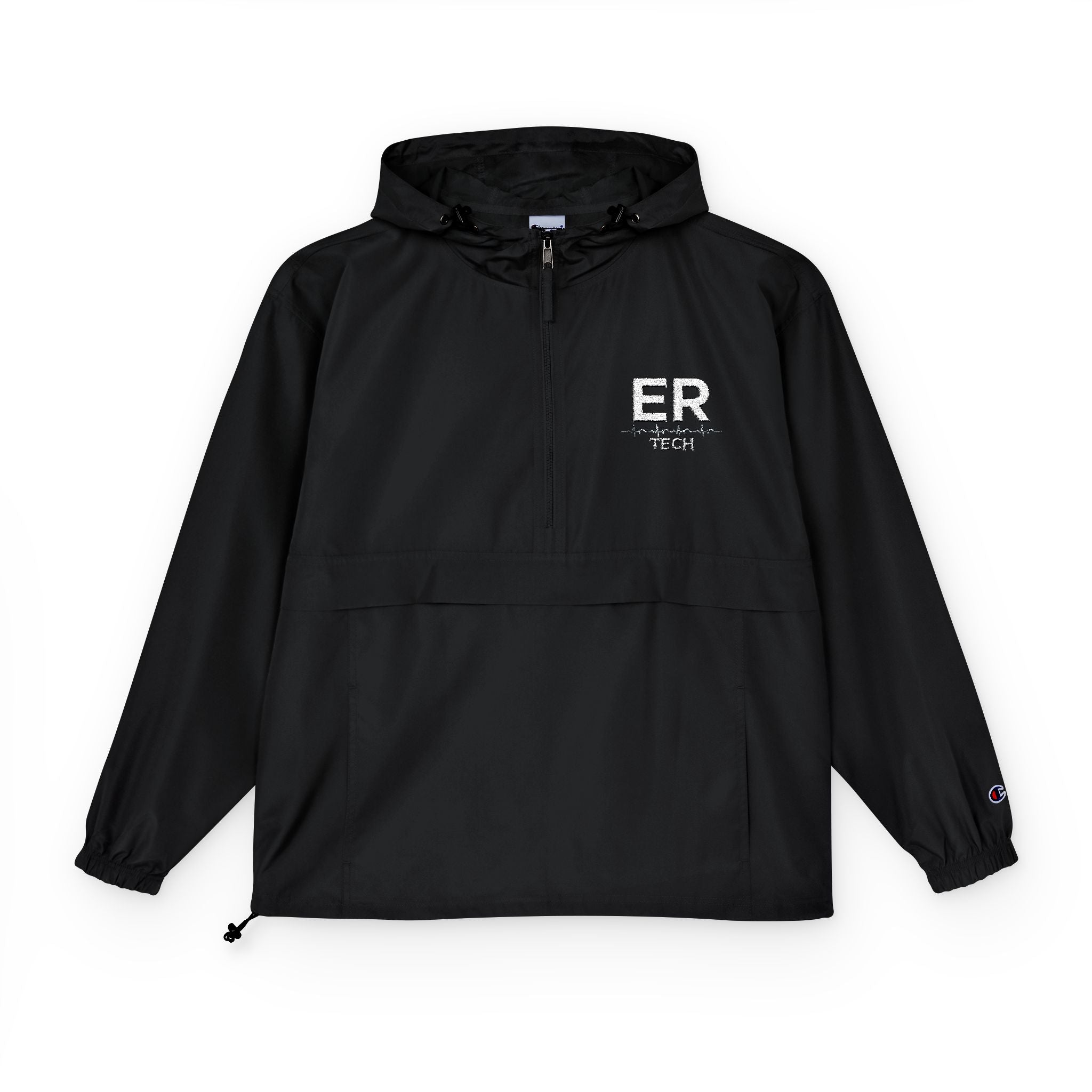 CREDNTL | 'ER' Floral Logo Windbreaker Jacket