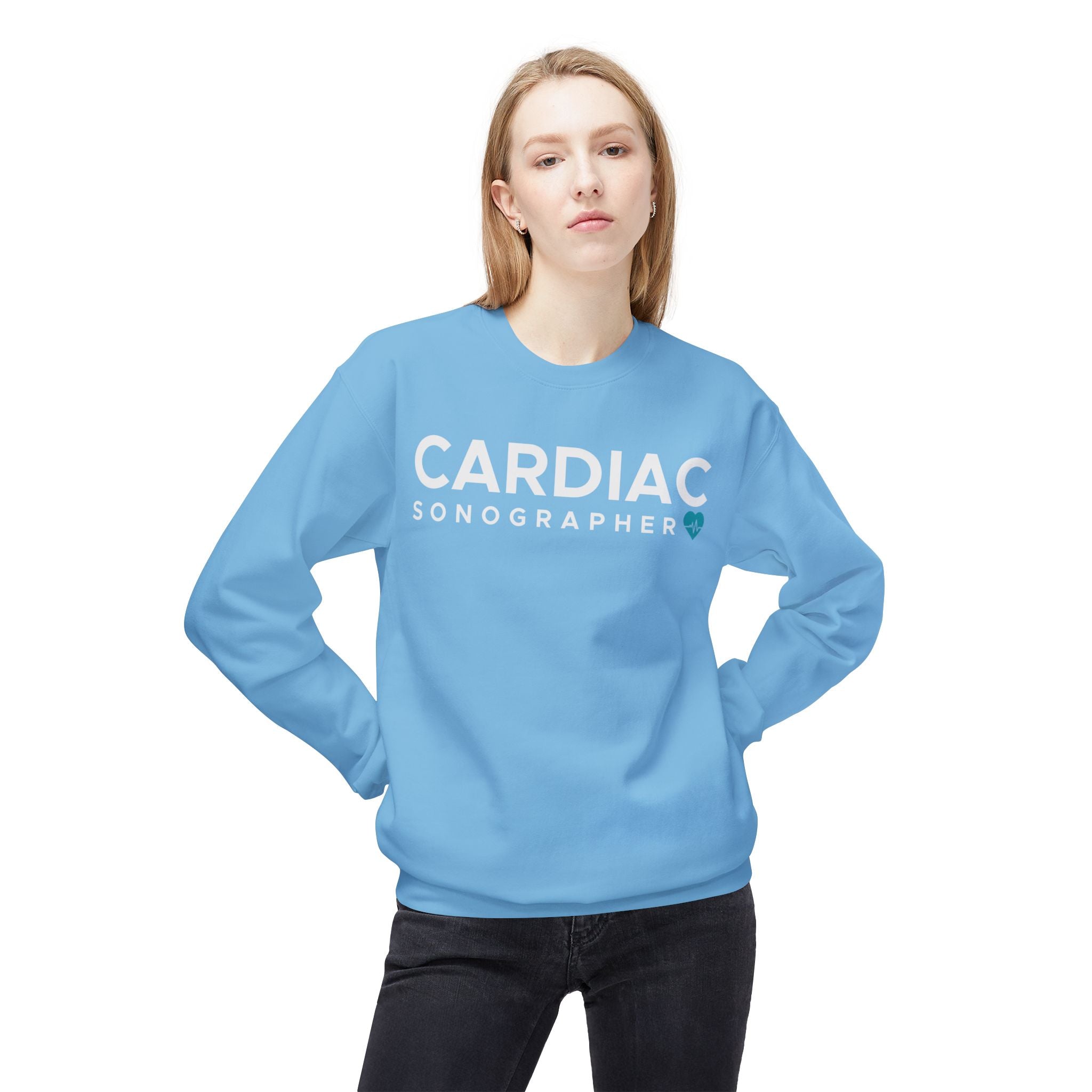 CREDNTL | Cardiac Sonographer Crewneck Sweatshirt