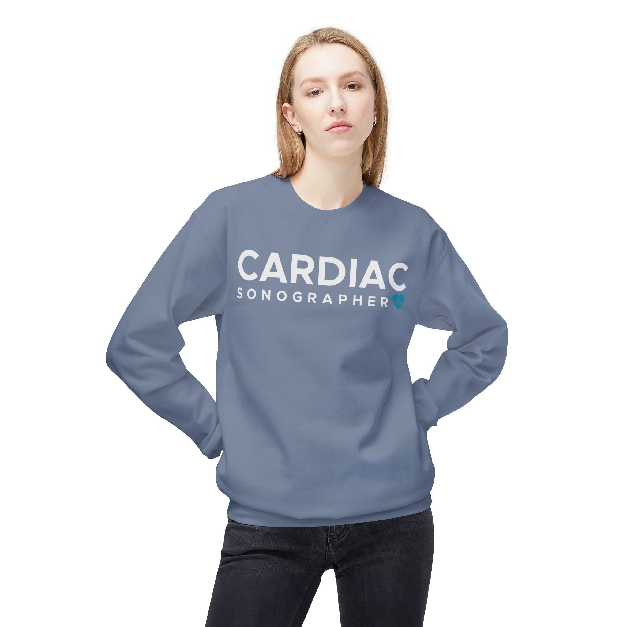 CREDNTL | Cardiac Sonographer Crewneck Sweatshirt