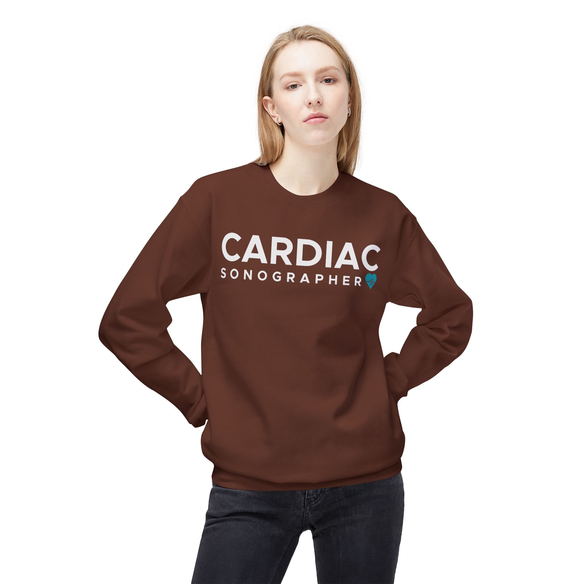 CREDNTL | Cardiac Sonographer Crewneck Sweatshirt
