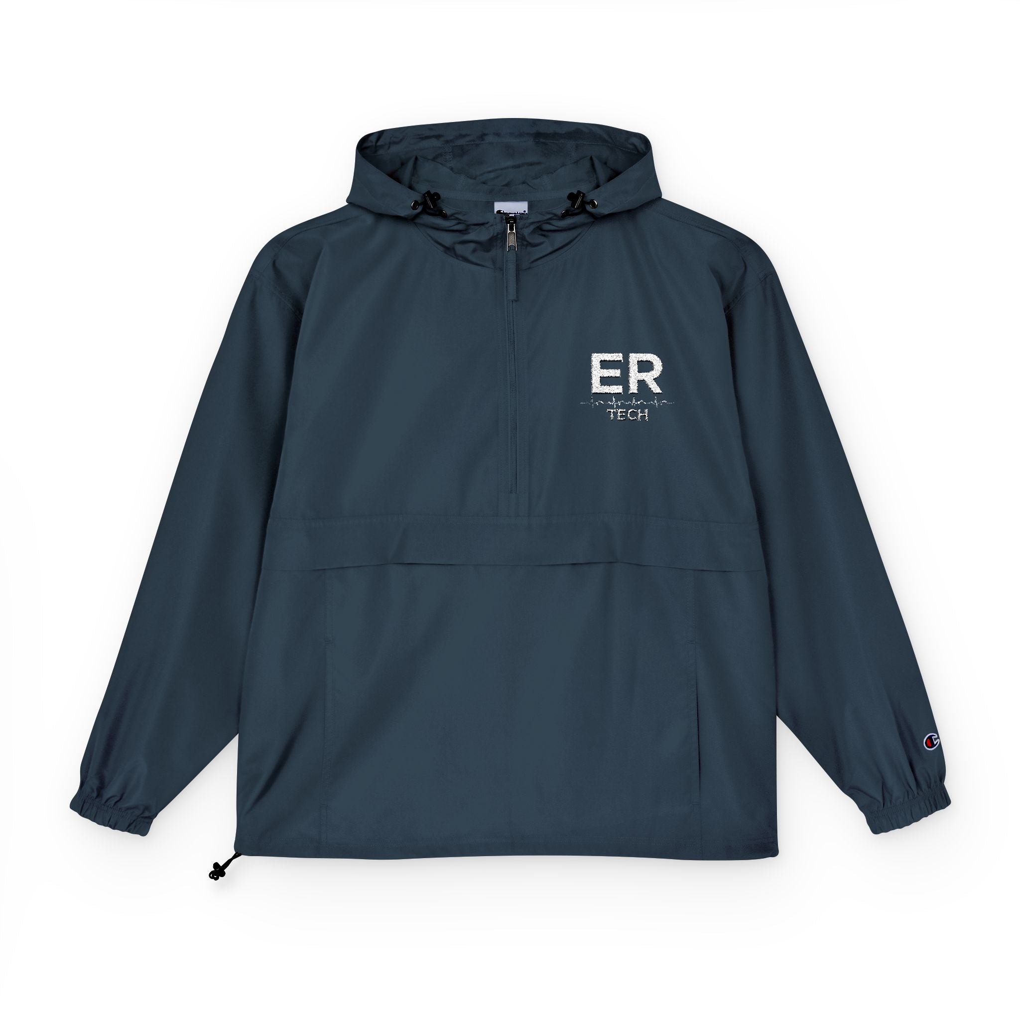 CREDNTL | 'ER' Floral Logo Windbreaker Jacket
