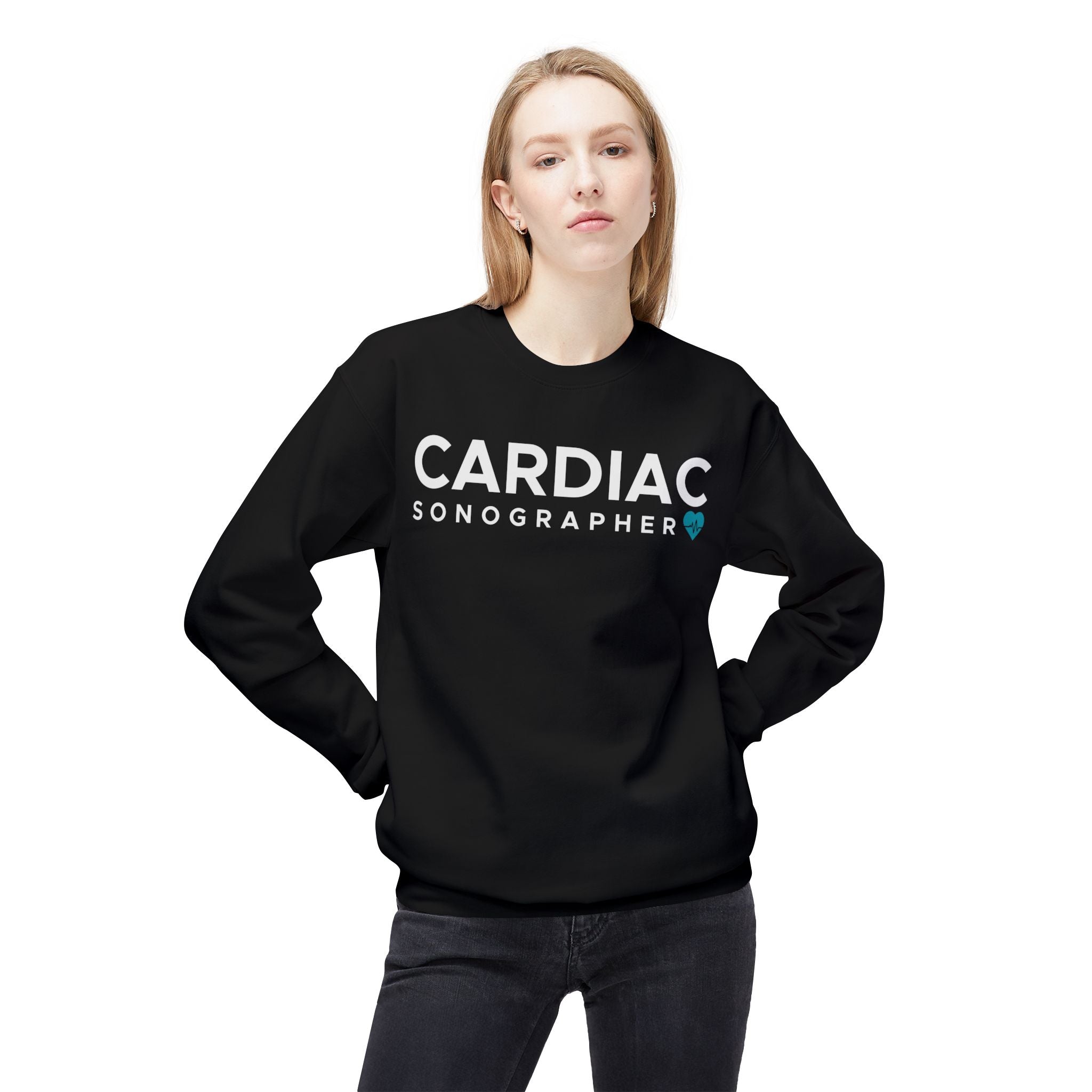 CREDNTL | Cardiac Sonographer Crewneck Sweatshirt