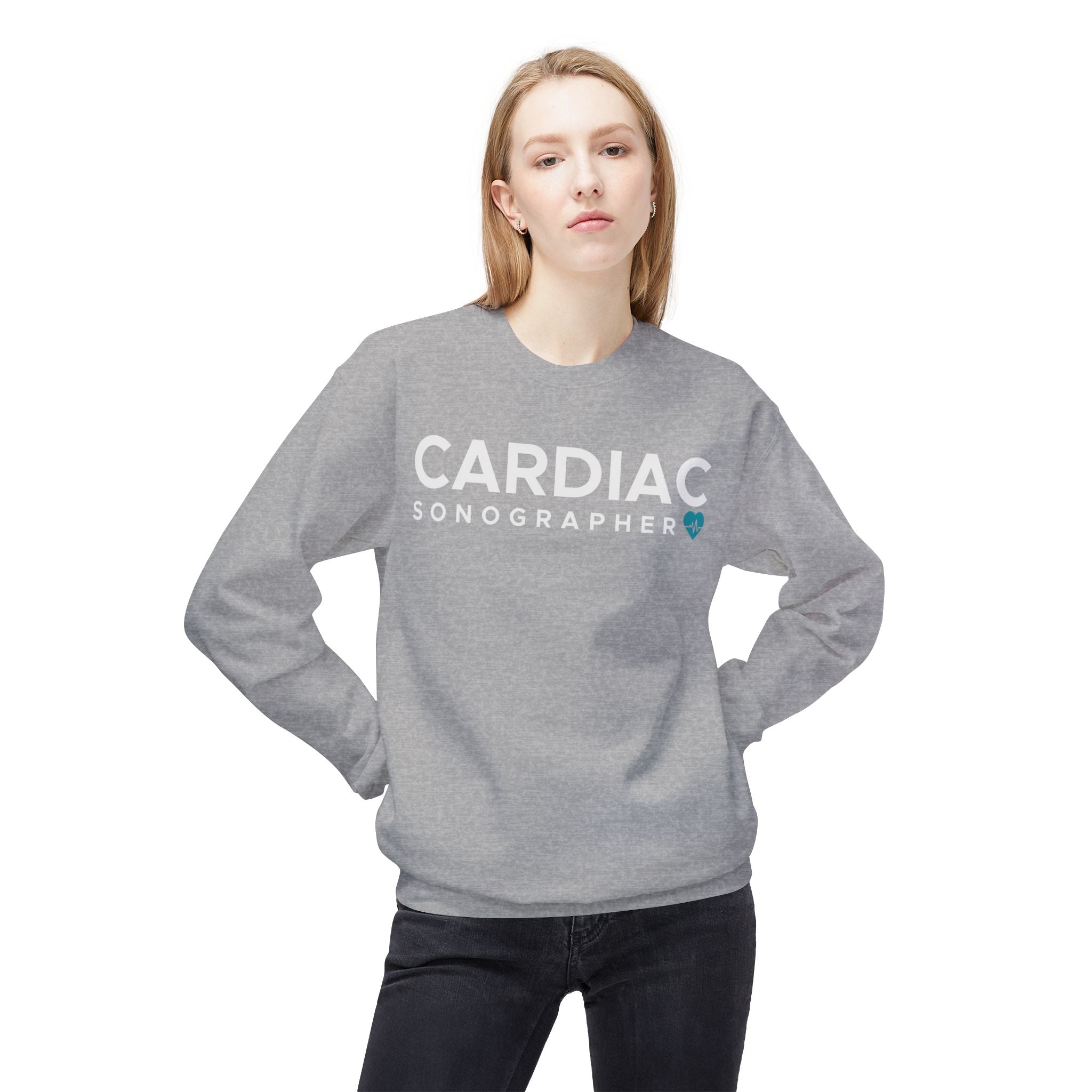 CREDNTL | Cardiac Sonographer Crewneck Sweatshirt