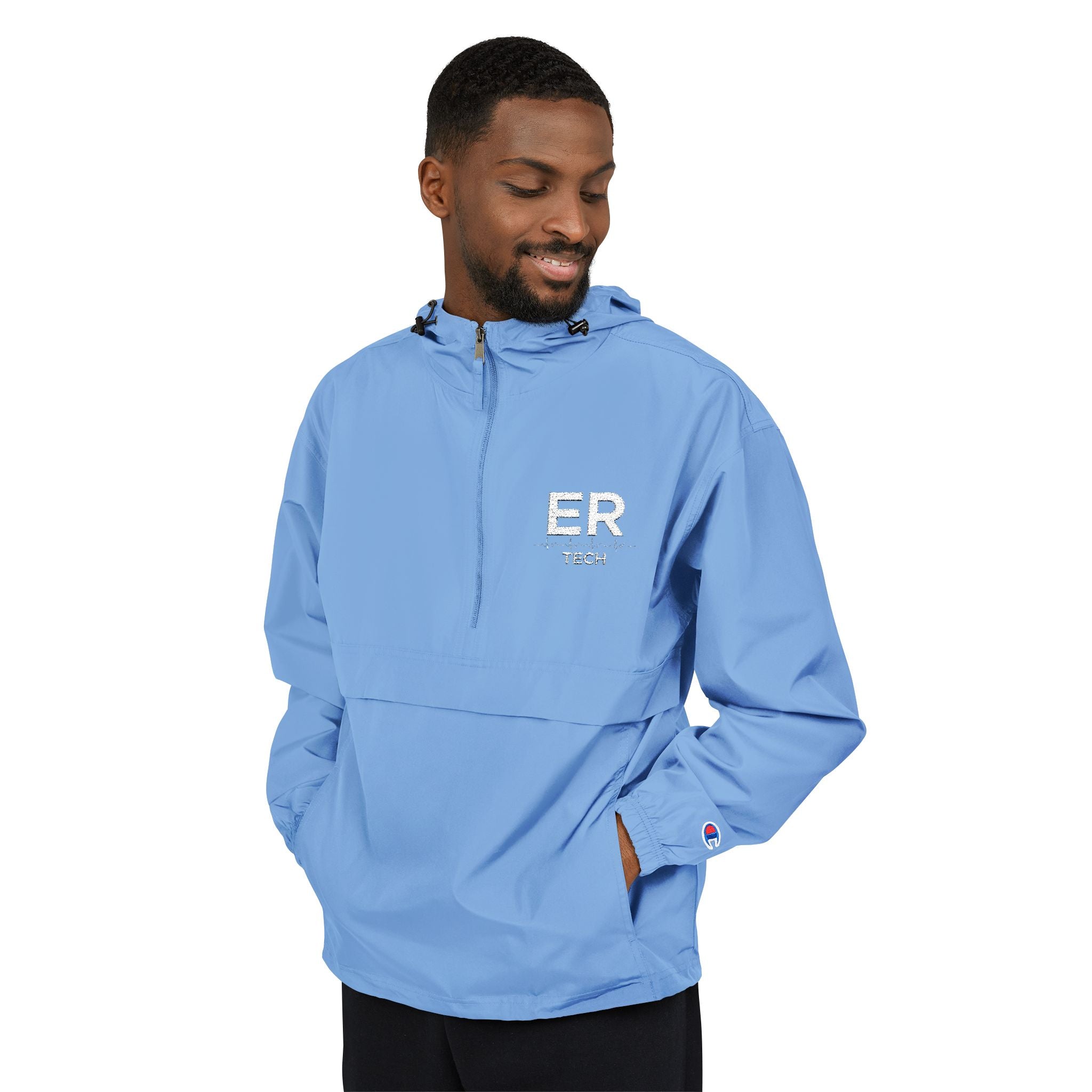CREDNTL | 'ER' Floral Logo Windbreaker Jacket