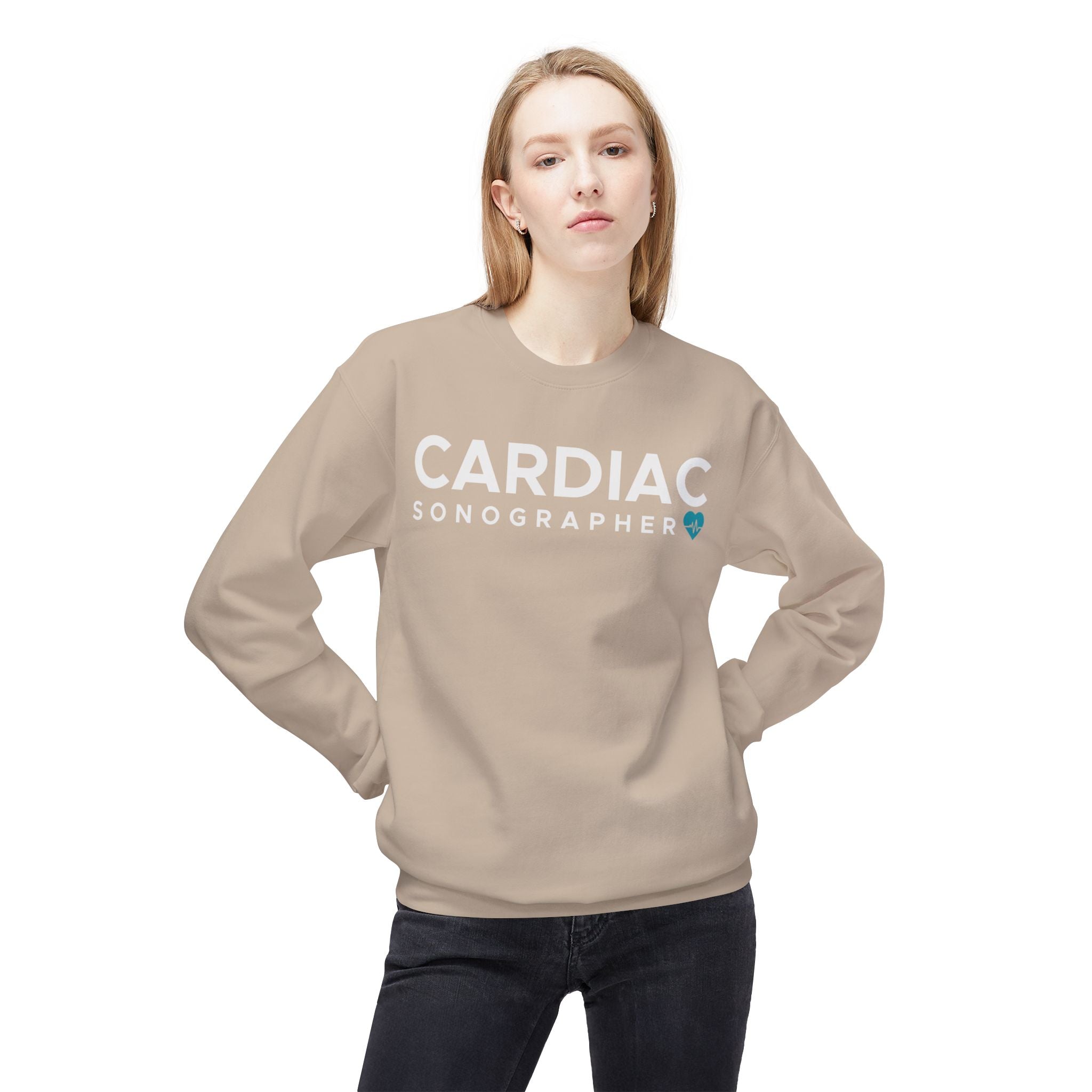 CREDNTL | Cardiac Sonographer Crewneck Sweatshirt
