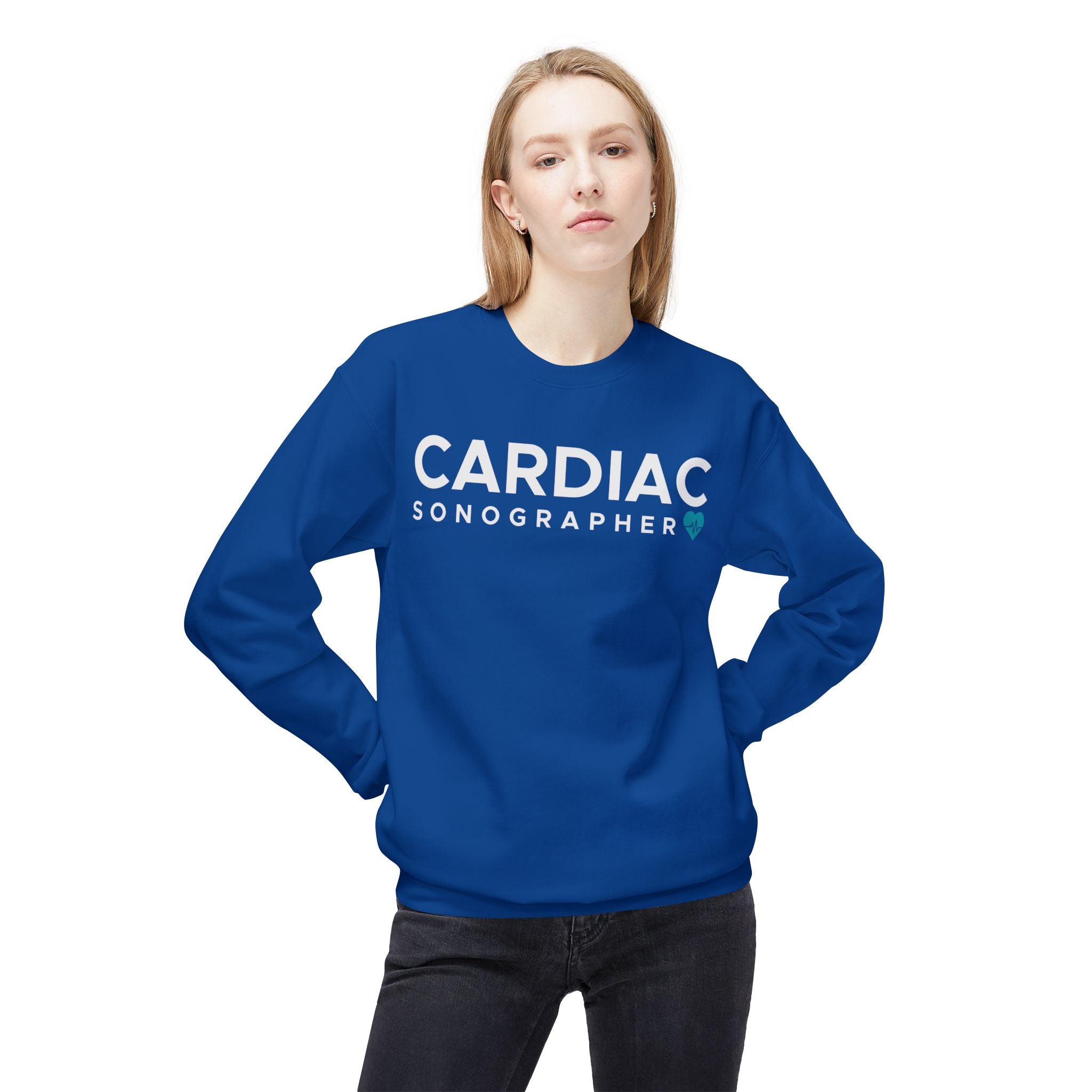 CREDNTL | Cardiac Sonographer Crewneck Sweatshirt