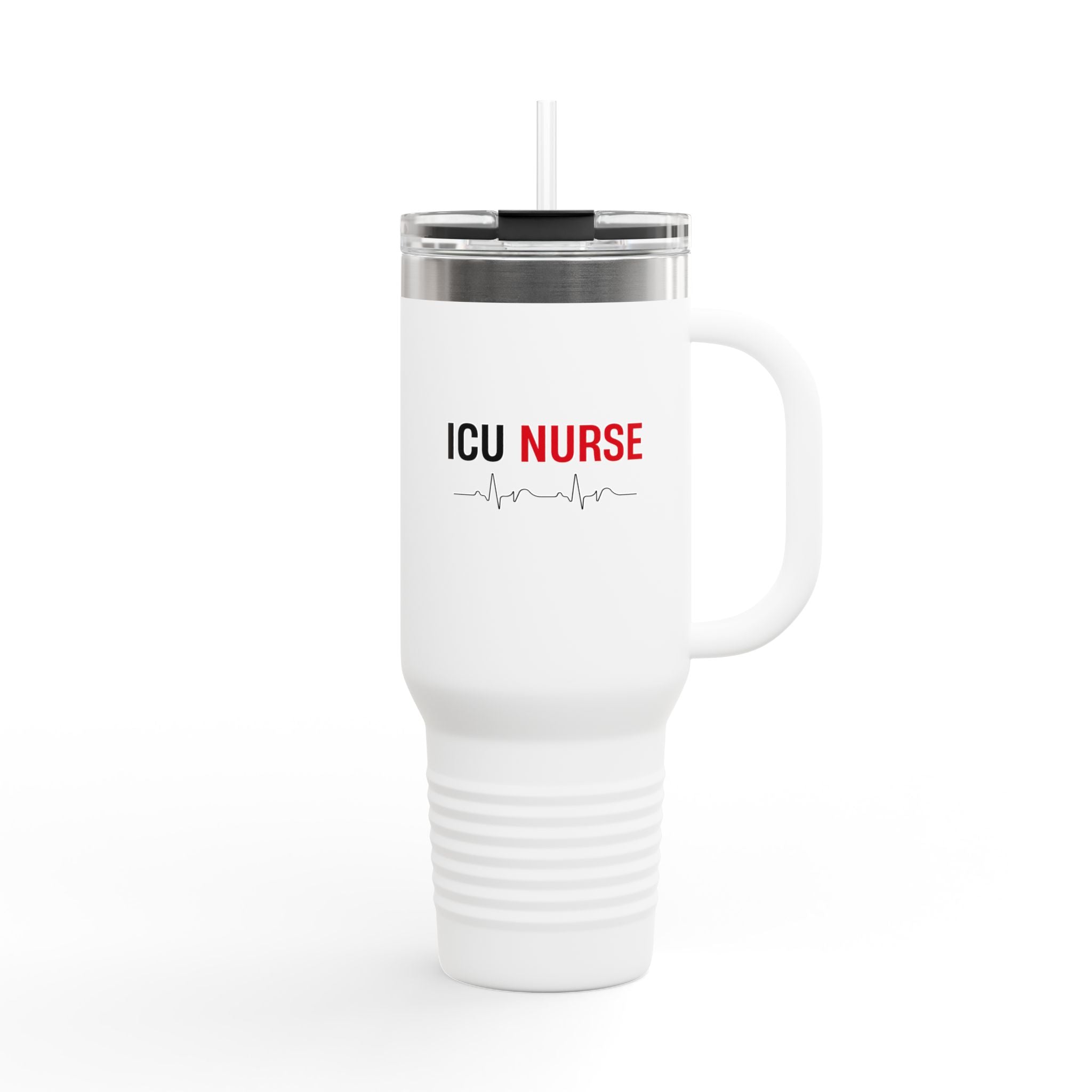 CREDNTL | ICU Nurse 40oz Insulated Travel Mug