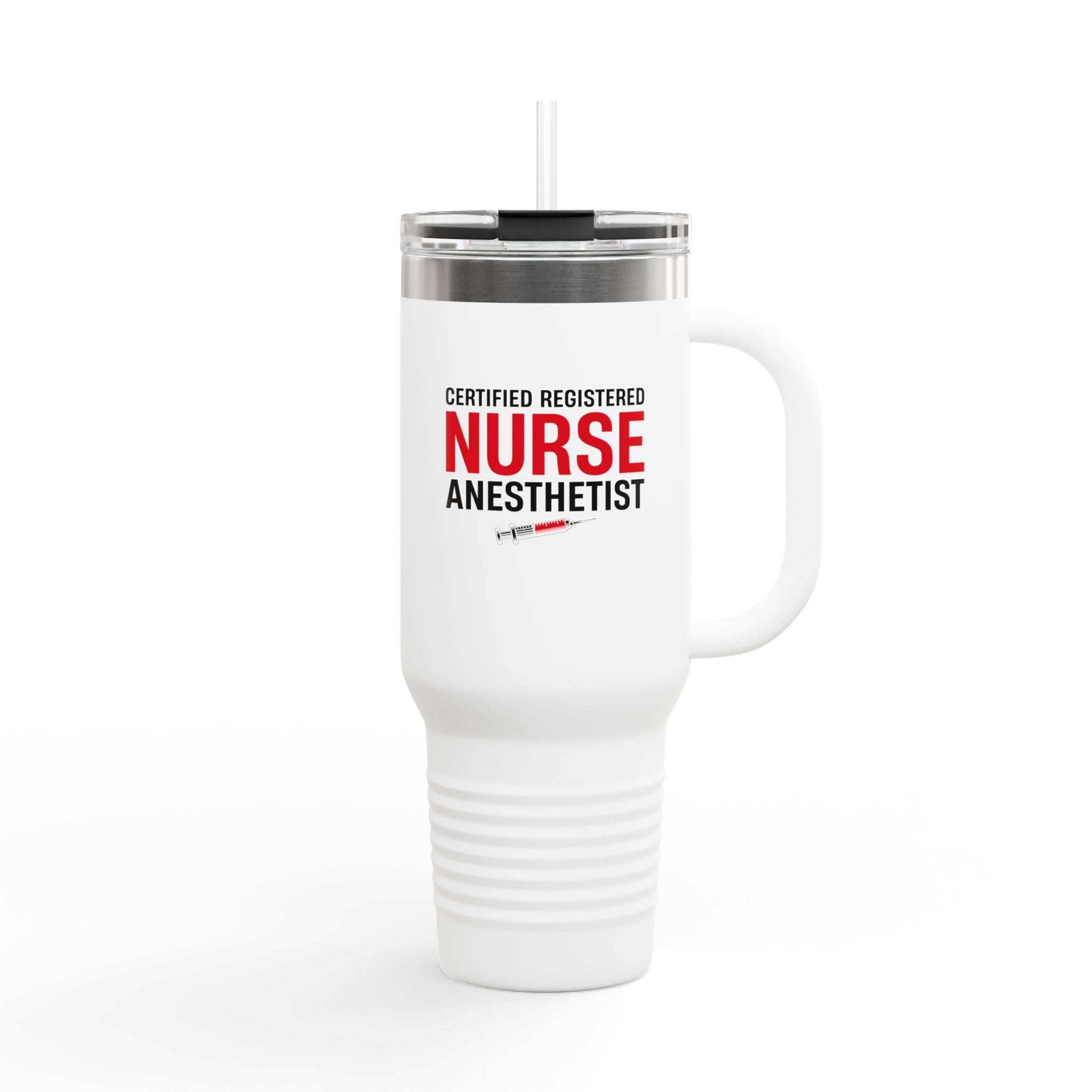 CREDNTL | Certified Register Nurse Anesthetics 40oz Insulated Travel Mug