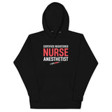 CREDNTL | Certified Registered Nurse Anesthetist Hoodie