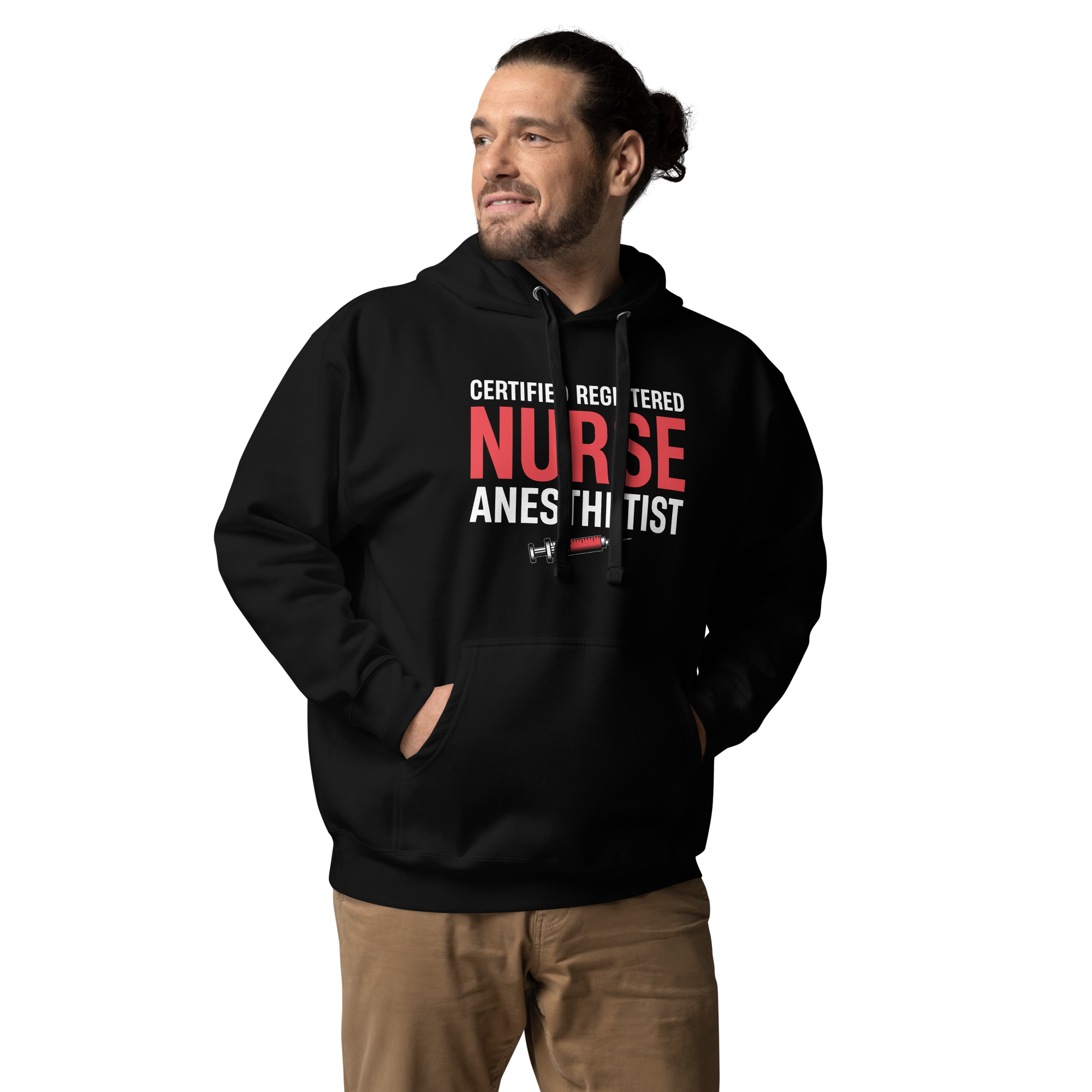 CREDNTL | Certified Registered Nurse Anesthetist Hoodie
