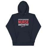 CREDNTL | Certified Registered Nurse Anesthetist Hoodie