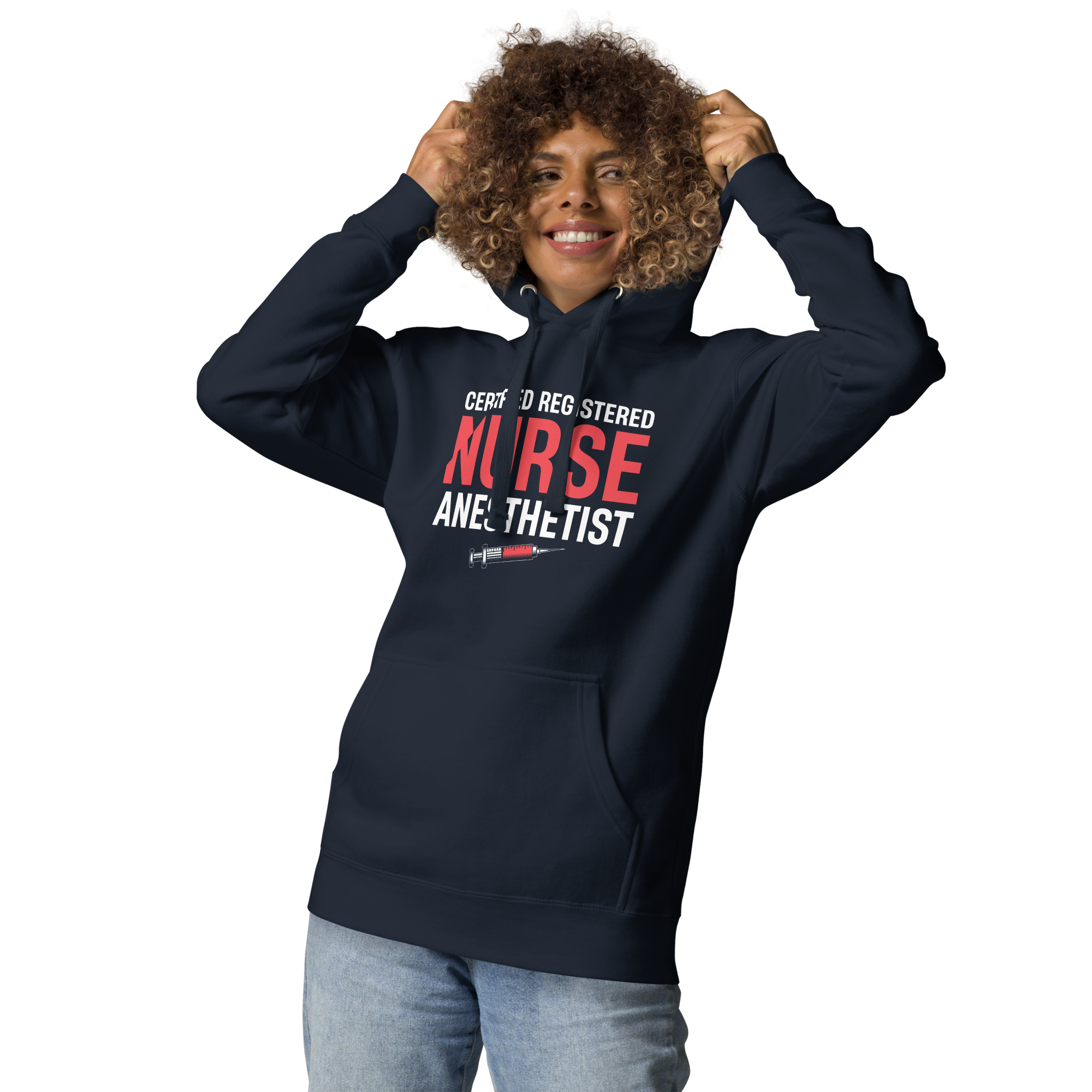 CREDNTL | Certified Registered Nurse Anesthetist Hoodie