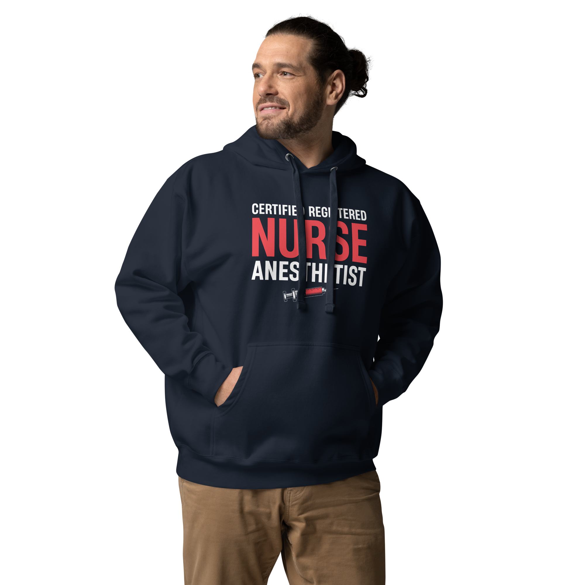 CREDNTL | Certified Registered Nurse Anesthetist Hoodie
