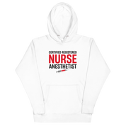 CREDNTL | Certified Registered Nurse Anesthetist Hoodie