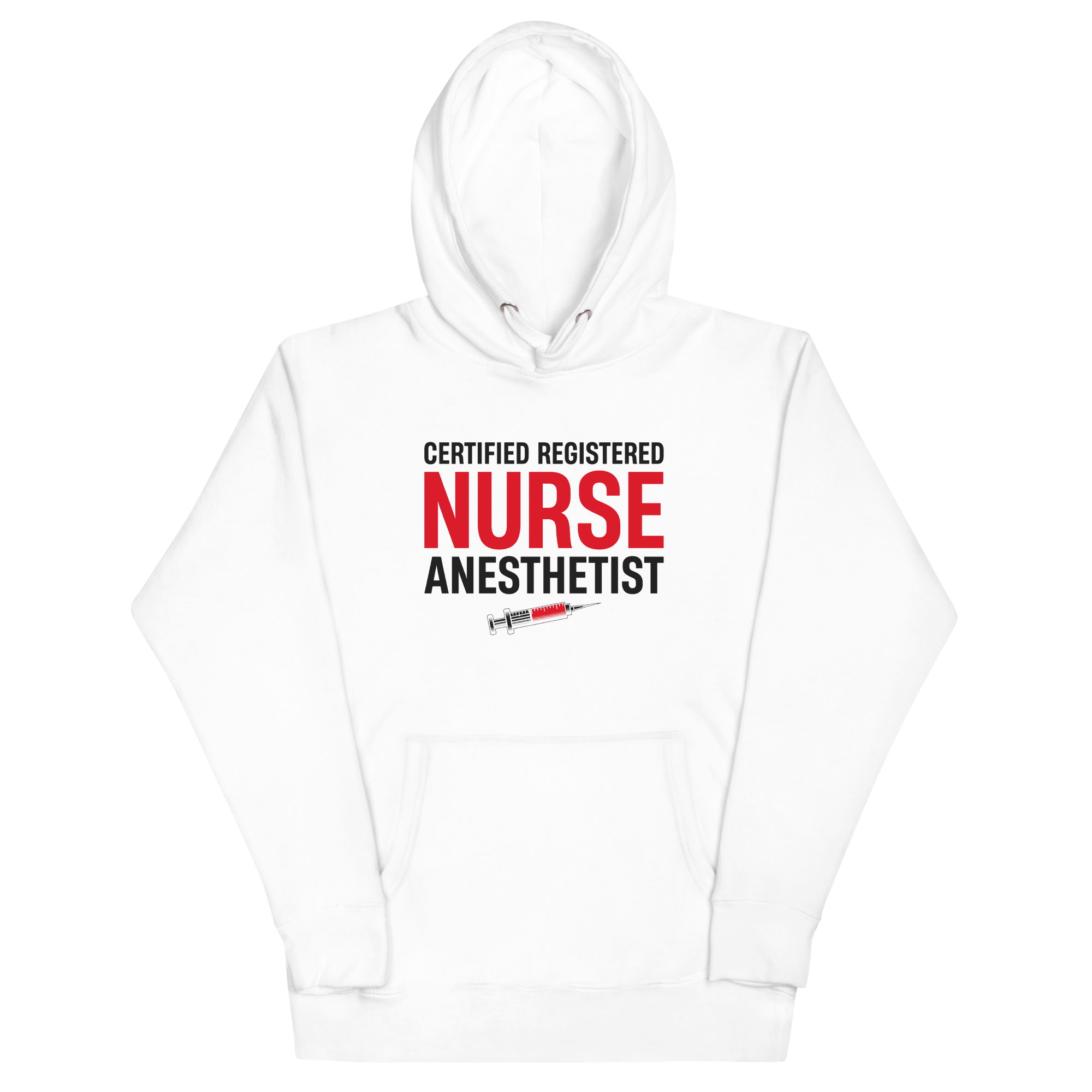 CREDNTL | Certified Registered Nurse Anesthetist Hoodie