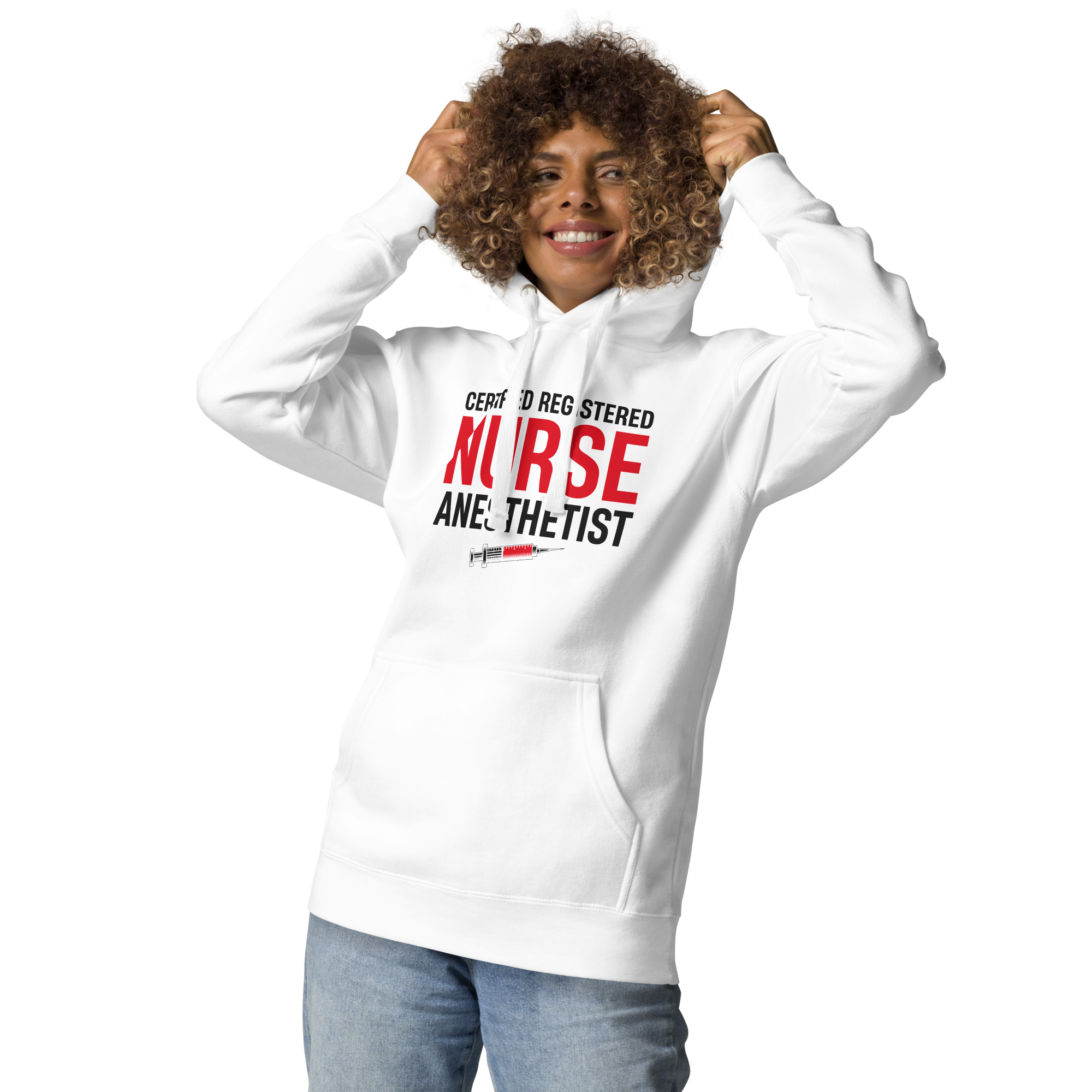 CREDNTL | Certified Registered Nurse Anesthetist Hoodie