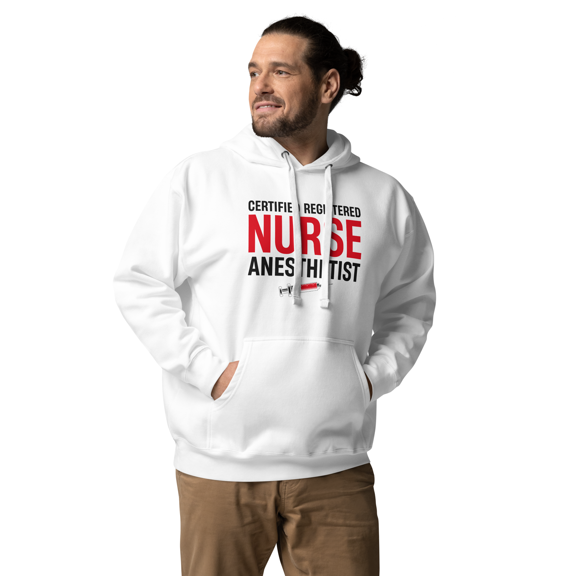 CREDNTL | Certified Registered Nurse Anesthetist Hoodie