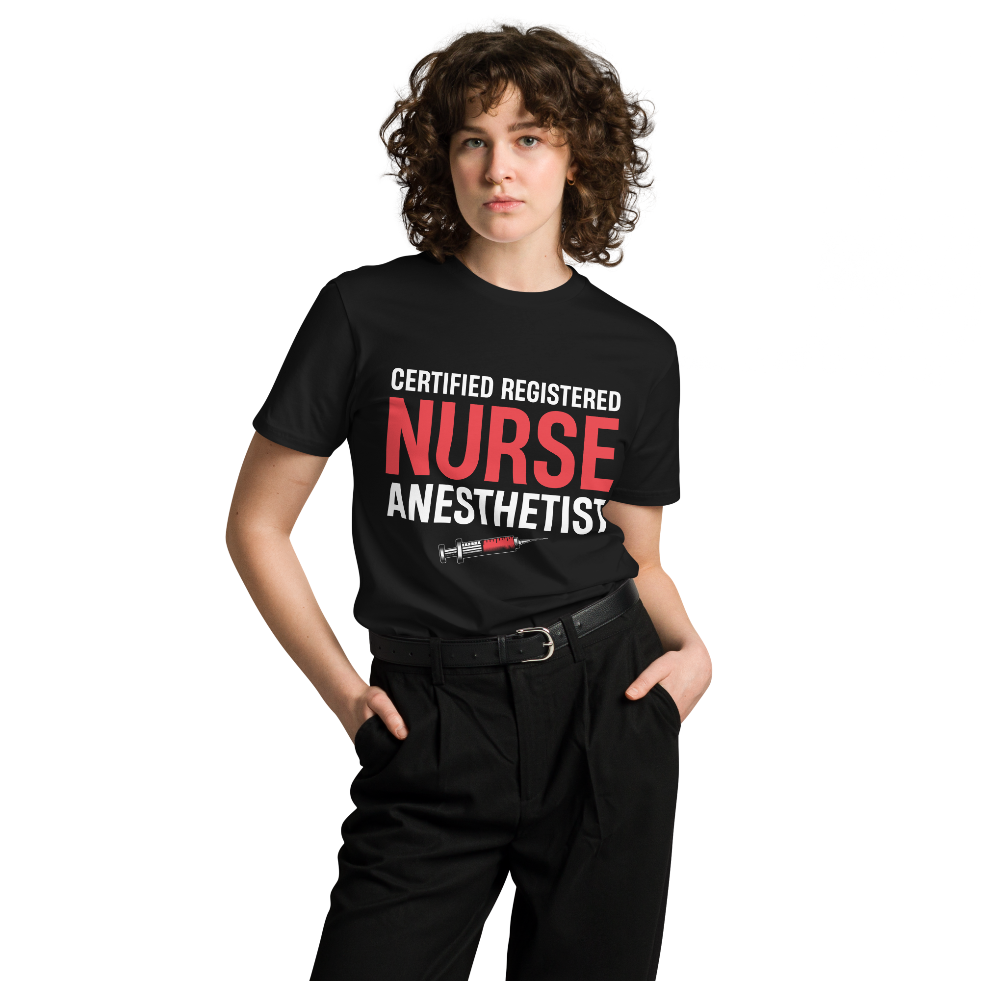 CREDNTL | Certified Registered Nurse Anesthetist T-Shirt