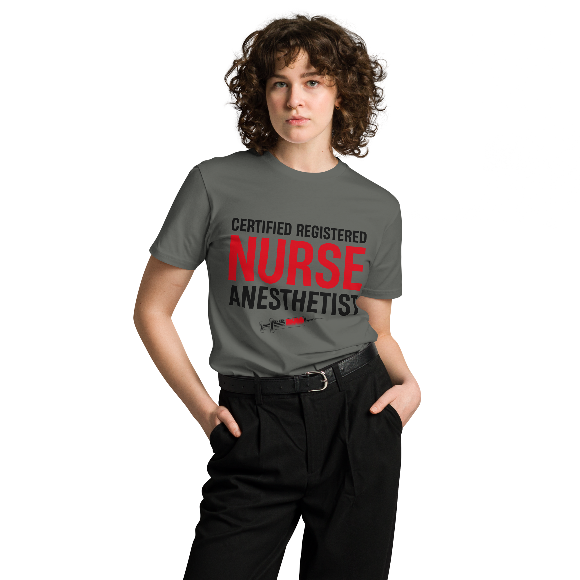 CREDNTL | Certified Registered Nurse Anesthetist T-Shirt