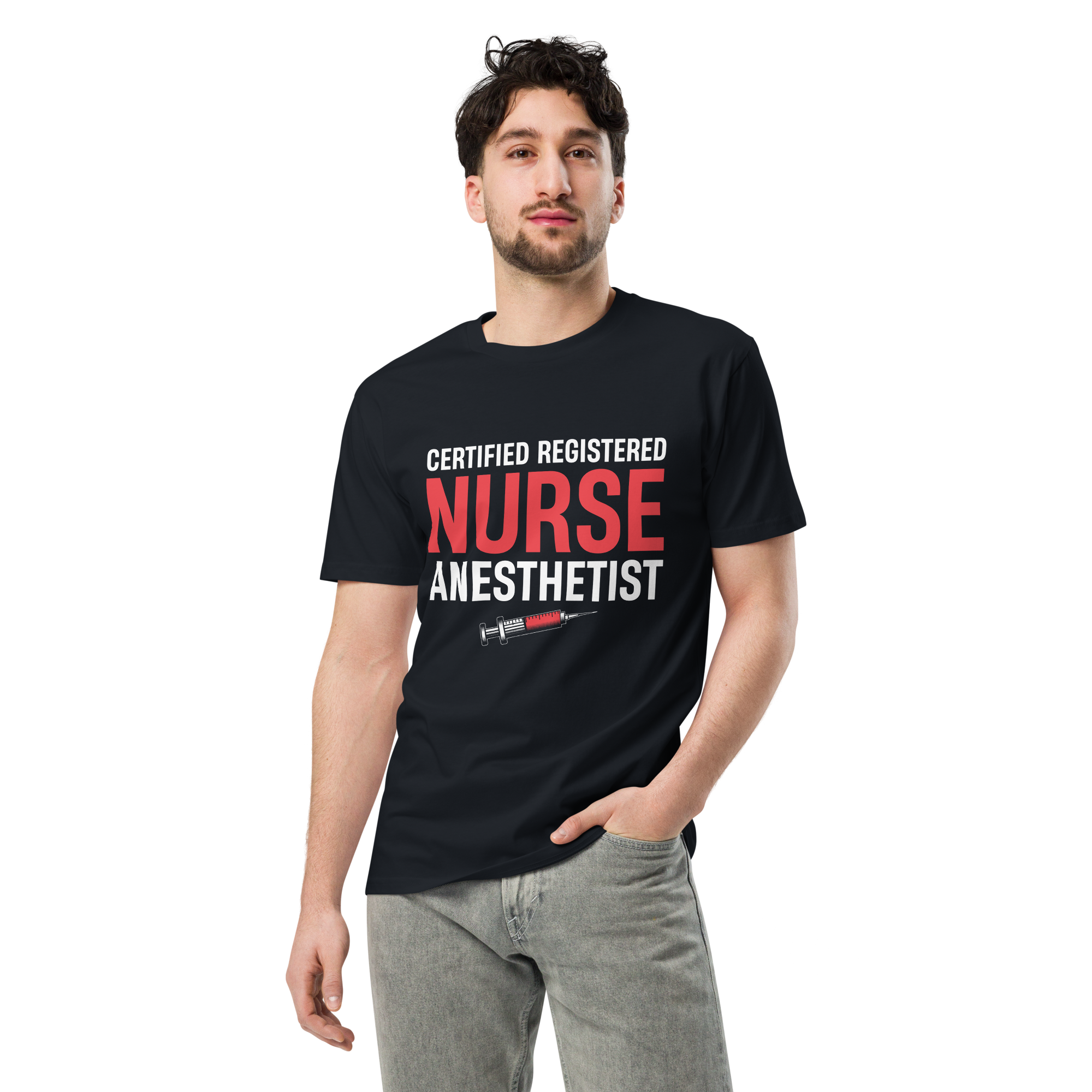 CREDNTL | Certified Registered Nurse Anesthetist T-Shirt