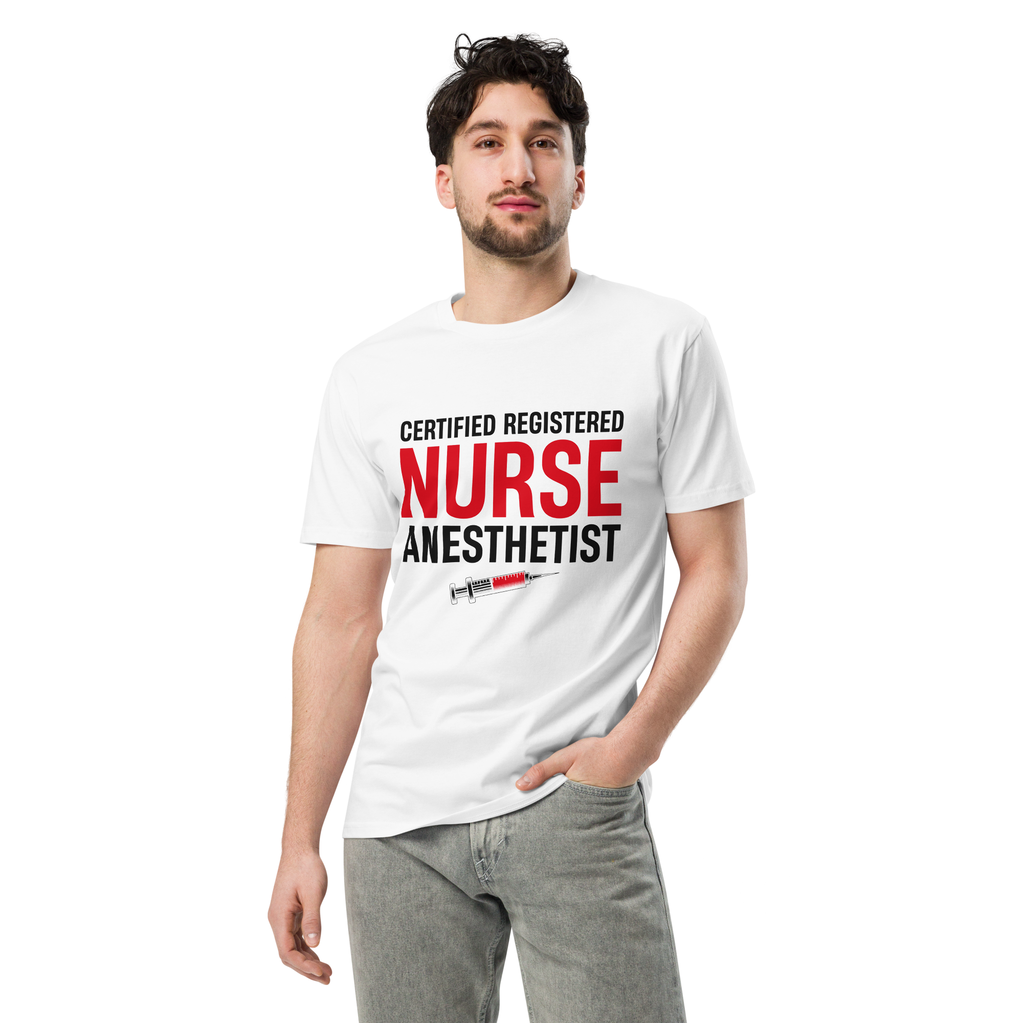 CREDNTL | Certified Registered Nurse Anesthetist T-Shirt