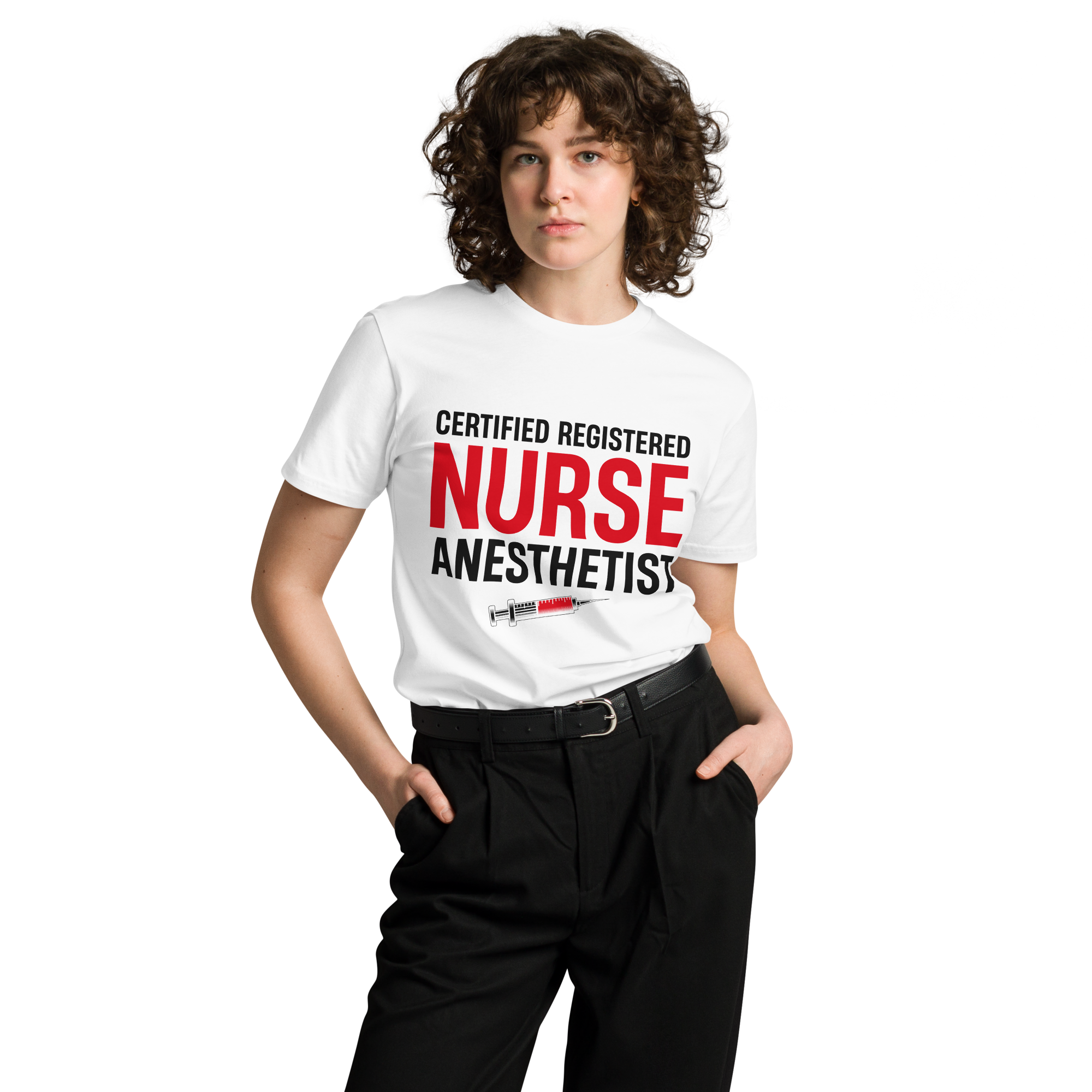 CREDNTL | Certified Registered Nurse Anesthetist T-Shirt